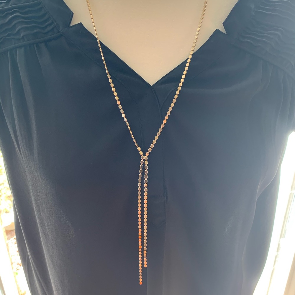 Gold plated necklace